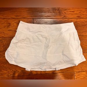 Lululemon Run Pace Rival midrise tennis skirt